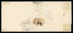 Stamp of Switzerland / Schweiz » Sitzende Helvetia Gezaehnt » Briefmarken 1867-1878 1867, 10 Rp. rot auf Brief