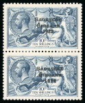 Stamp of Ireland » 1927 Composite Dates Overprints (T69-T71) 2s6d chocolate, 5s rose-red and 10s dull grey-blue,