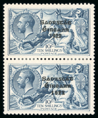 Stamp of Ireland » 1927 Composite Dates Overprints (T69-T71) 2s6d chocolate, 5s rose-red and 10s dull grey-blue,