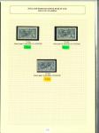 Stamp of Ireland » 1922 (Feb) Dollard Overprints (T1-T14) 10s dull grey-blue, mint and used singles, showing