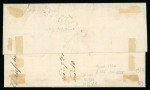 Stamp of Haiti » Pre-Stamp Haiti 1845 Gonaives Negative Seal Local entire