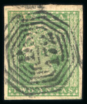 Stamp of India » Used Abroad » Straits Settlements » Singapore (172) 1854 1/2a, 1a and 2a with "B/172" numerals