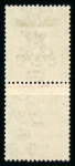 Stamp of Ireland » 1922 (Jun) Harrison Coils Overprints  (T20-T24) 2d orange, die I and die II, mint vertical coil join, fresh, very fine and a rare combination (Hib.TJ11, €600), ex. Fletcher