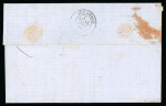Stamp of France » Lettres Classiques Collections 1866-1869, ensemble de 2 lettres de la même archive