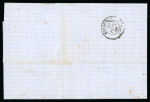 Stamp of France » Lettres Classiques Collections 1866-1869, ensemble de 2 lettres de la même archive
