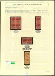 Stamp of Ireland » 1922-35 Overprint Collections Balance collection of odds and ends from the Barry Cousins collection neatly mounted and knowledgeably written up on forty-six-album pages, showing a fine array of mint and used, with both singles, pairs, strips and bloc