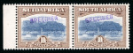 Stamp of South Africa » Union & Republic of South Africa South Africa 1927-30 2d, 3d 1s to 10s pairs specimen unused
