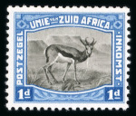 Stamp of South Africa » Union & Republic of South Africa South Africa 1930s springbok 1d essays in various colours