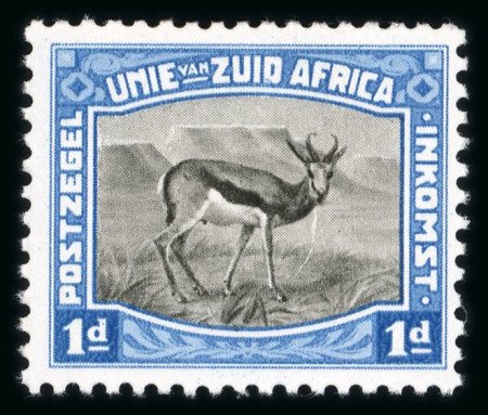 Stamp of South Africa » Union & Republic of South Africa South Africa 1930s springbok 1d essays in various colours