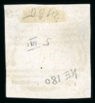 Stamp of Mauritius » 1859 Lapirot Issue » Worn Impressions (SG 39) Mauritius 1856-58 Latest Impression 2d used x 2