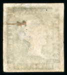 Stamp of Mauritius » 1848-59 Post Paid Issue » Worn Impressions (SG 16-22) Post Paid 2d blue, two examples with worn impressions, plus Lapirot worn impression