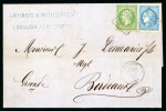Stamp of France » Lettres Classiques Collections 1862-1877, lot de 11 lettres classiques avec oblitérations