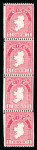 Stamp of Ireland » Definitives 1933-35 SE 1d carmine, mint nh vertical coil strip