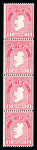 Stamp of Ireland » Definitives 1933-35 SE 1d carmine, mint nh vertical coil strip