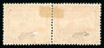 Stamp of Colonies françaises » Sarre 1921, variétés surcharges renversées  Y&T n° 71a, n°