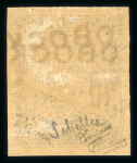 Stamp of Colonies françaises » Obock 1892, timbre taxe Y&T n° 13b belle variété double surcharge