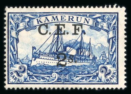 Stamp of Colonies françaises » Cameroun Cameroun/Occupation Britannique : 1915, timbres Hohenzollern