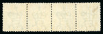 Stamp of Mauritius » 1860-72 De La Rue Issues (SG 46-72) 1863-72 6d blue-green mint strip of four, central stamps mint n.h.