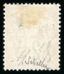 Stamp of Colonies françaises » Guyane française 1886, Y&T n° 2 neuf (*) TB et signé Scheller.