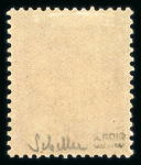 Stamp of Colonies françaises » Monaco 1919, Orphelins Y&T n° 33 5f + 5f neuf * signé Scheller,