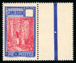 Stamp of Colonies françaises » Cameroun 1927, Y&T n° 139a superbe variété sans la valeur neuf