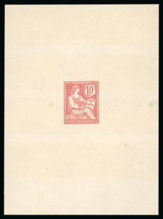 Stamp of France » Émissions à partir de 1900 1902, Mouchon retouché Maury/Spink n°124, épreuve du