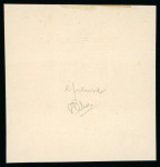 Stamp of France » Émissions à partir de 1900 1902, Mouchon retouché Maury/Spink n°124, épreuve sur