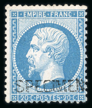 Stamp of France » Empire 1853-1862 1862, Napoléon dentelé Y&T n°19 à 24, la série des