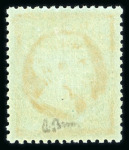 Stamp of France » Empire 1853-1862 1853, Napoléon dentelé Y&T n°19, 1c mordoré (centrage