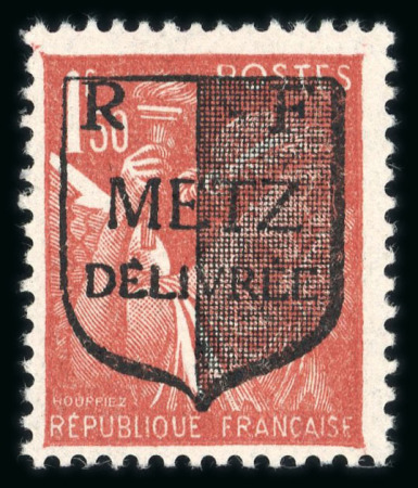 Stamp of France » Libération 1944, Libération Metz Mayer n° 1-8 neufs ** MNH. TB