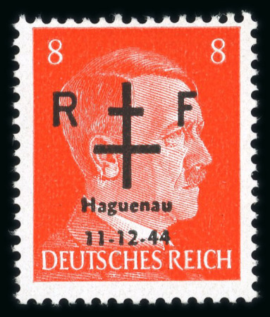 Stamp of France » Libération 1944, Libération Haguenau Mayer n° 1-6 neufs ** MNH.