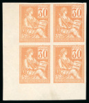 Stamp of France » Émissions à partir de 1900 1900, Mouchon Y&T n°115, essai de couleurs du 30c en