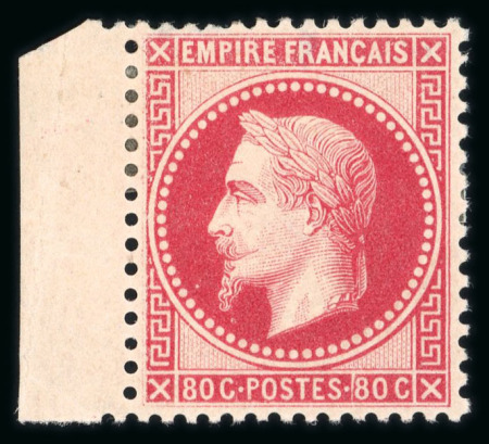 Stamp of France » Collections 1849-1918, ensemble de grosses pièces françaises accompagnées