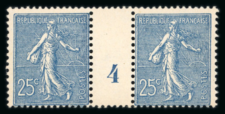 Stamp of France » Collections 1900-1914, sur 8 pages d'album, collection de millésimes