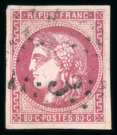 Stamp of France » Collections 1850-1900, collection de classiques oblitérés bien
