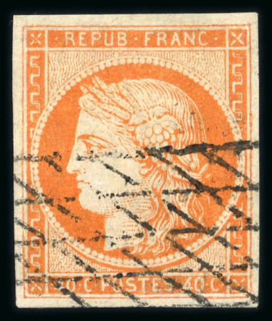Stamp of France » Collections 1849-1850, belle collection de classiques oblitérés