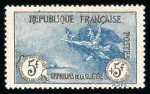 Stamp of France » Émissions à partir de 1900 1917, Orphelins Y&T n°152 à 155, les 4 timbres grand