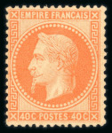 Stamp of France » Collections 1868-1936, sur 4 plaquettes, sélection de timbres classiques