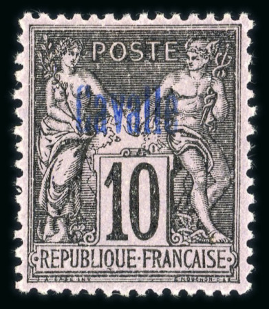 Stamp of Colonies françaises » Cavalle 1893-1911, Bureau complet Y&T n° 1-16 neufs */obl.,