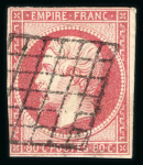 Stamp of France » Collections 1860, sur 3 plaquettes, ensemble d'une cinquantaine