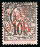 Stamp of Colonies françaises » Diégo-Suarez 1890-1893, belle collection neufs */(*)/obl très suivie