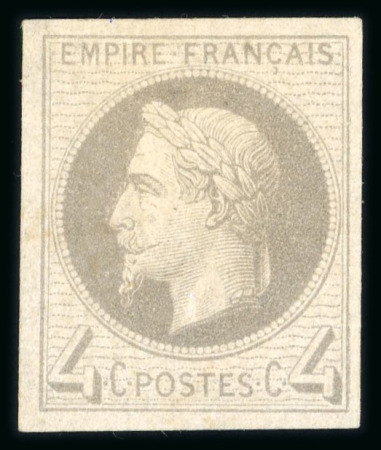 Stamp of France » Collections 1862-1870, sur 3 plaquettes, ensemble d'une quarantaine