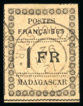 Stamp of Colonies françaises » Madagascar (Poste française) 1889-1954, dans une reliure belle collection neufs