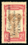 Stamp of Colonies françaises » Cameroun 1915, Corps expéditionnaire 1915, beau lot de 20 timbres