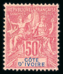 Stamp of Colonies françaises » Côte-d'Ivoire 1892-1944, collection majorité neufs * très fournie