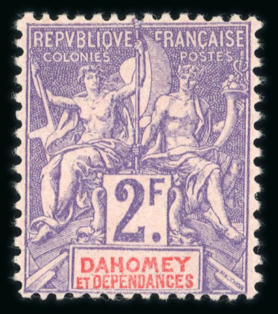 Stamp of Colonies françaises » Colonies Francaise Collections et Lots Dahomey et Haute-Volta : 1899-1964, dans une belle