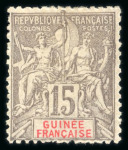 Stamp of Colonies françaises » Guinée 1892-1944, collection neufs **/*/obl à priori complète
