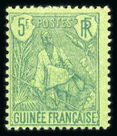 Stamp of Colonies françaises » Guinée 1892-1944, collection neufs **/*/obl à priori complète
