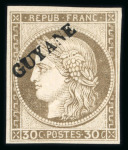 Stamp of Colonies françaises » Guyane française 1886-1947, belle collection neufs **/*/obl très fournie