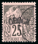 Stamp of Colonies françaises » Obock 1892-1894, belle collection neufs */obl très suivie